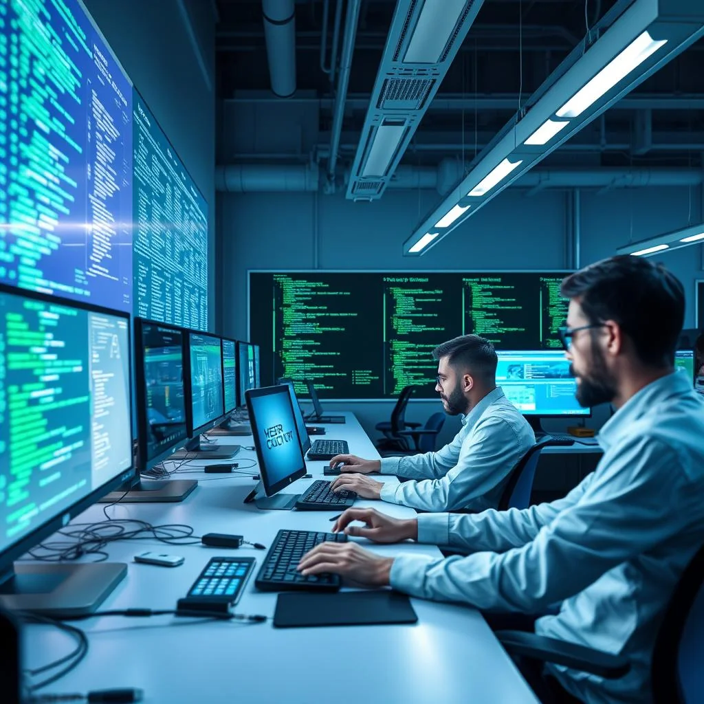 تصميم وكتابة الكود